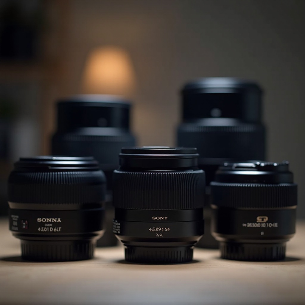 pinakamahusay na mga lente para sa Sony Alpha cameras