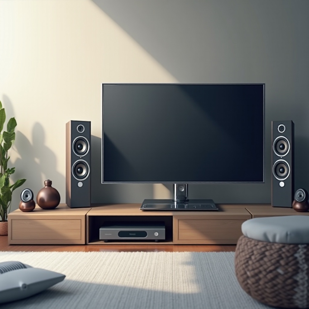 サブウーファーからレシーバーへのケーブル
