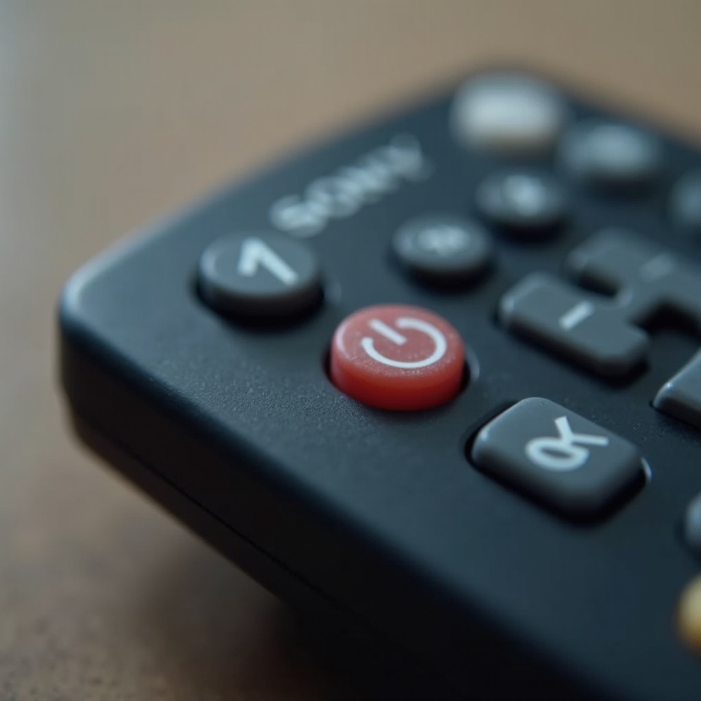 電源ボタン以外のソニーのテレビのリモコンが動作しない