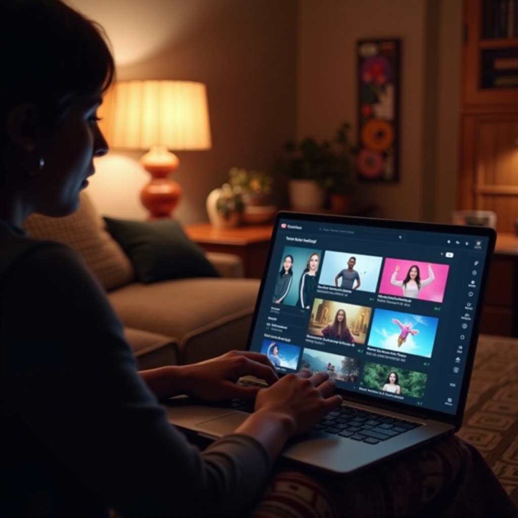 cara membuat daftar putar video musik di Chromebook saya