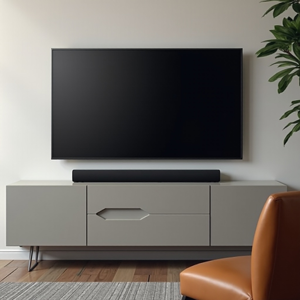 テレビの上のサウンドバー