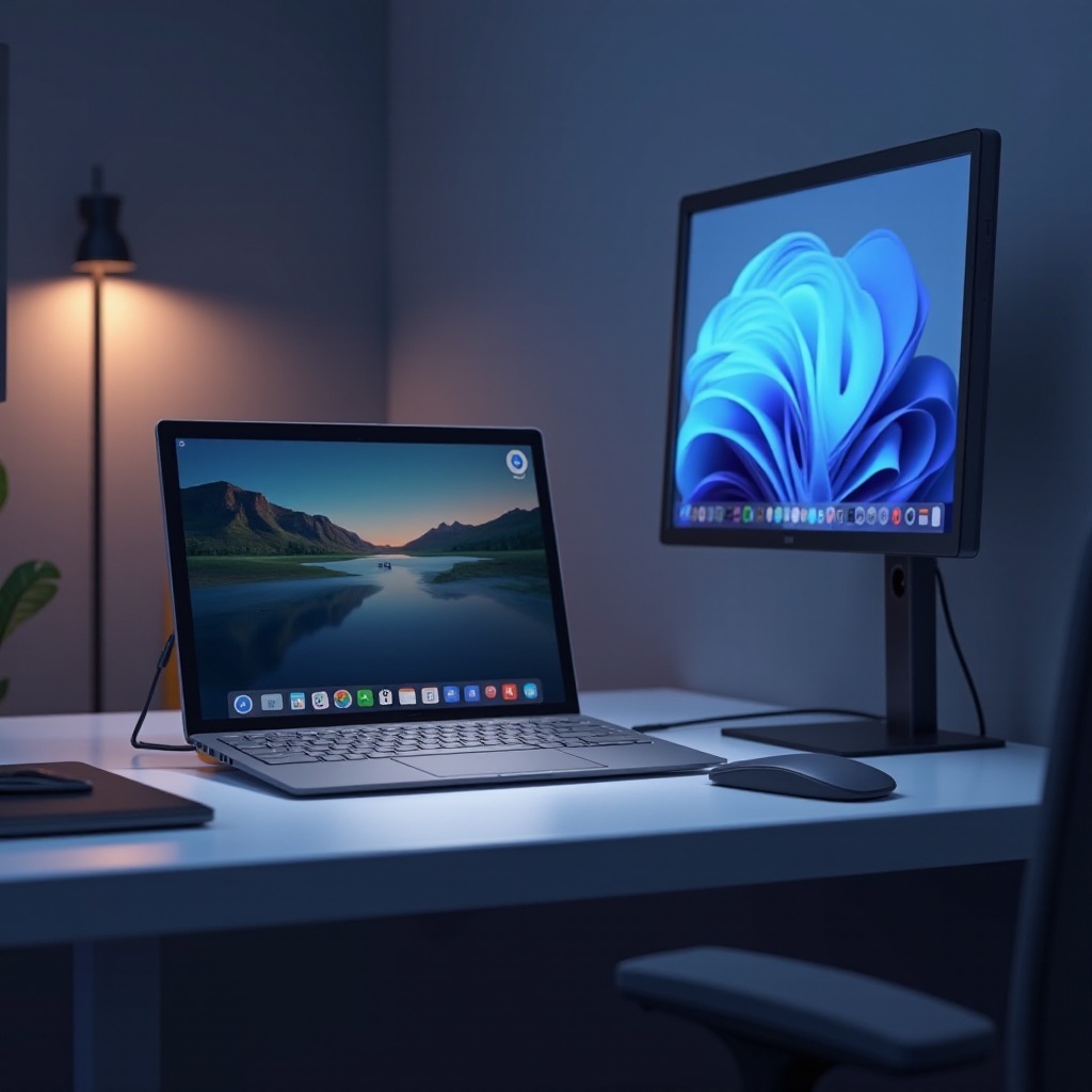 Pengaturan tampilan hub Surface Laptop tidak tersedia