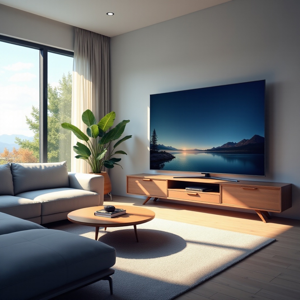 tv dengan mode potret