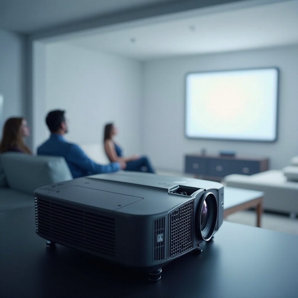 paano ayusin ang projector upang magkasya sa screen ng epson