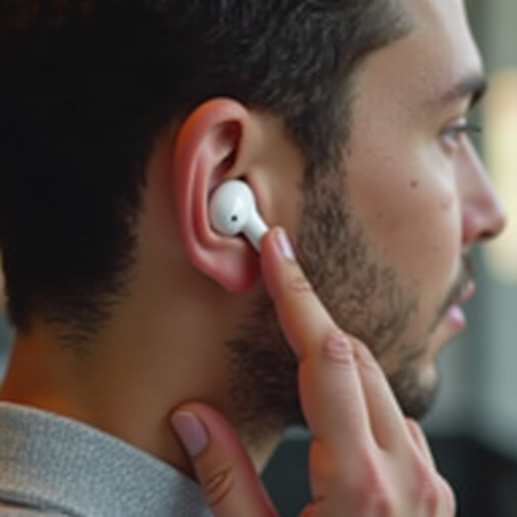 AirPods Pro の音量コントロール