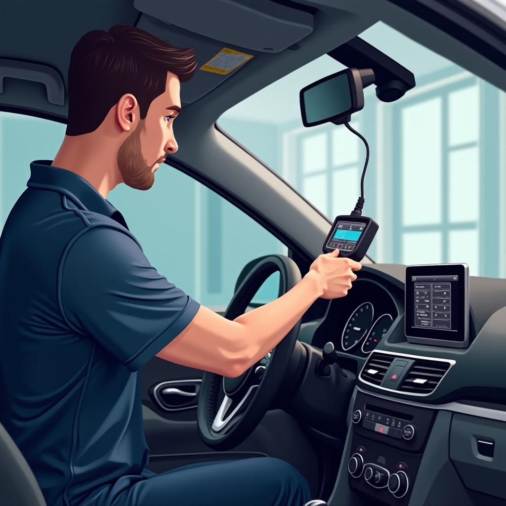 コードをクリアするためのOBD2スキャナー