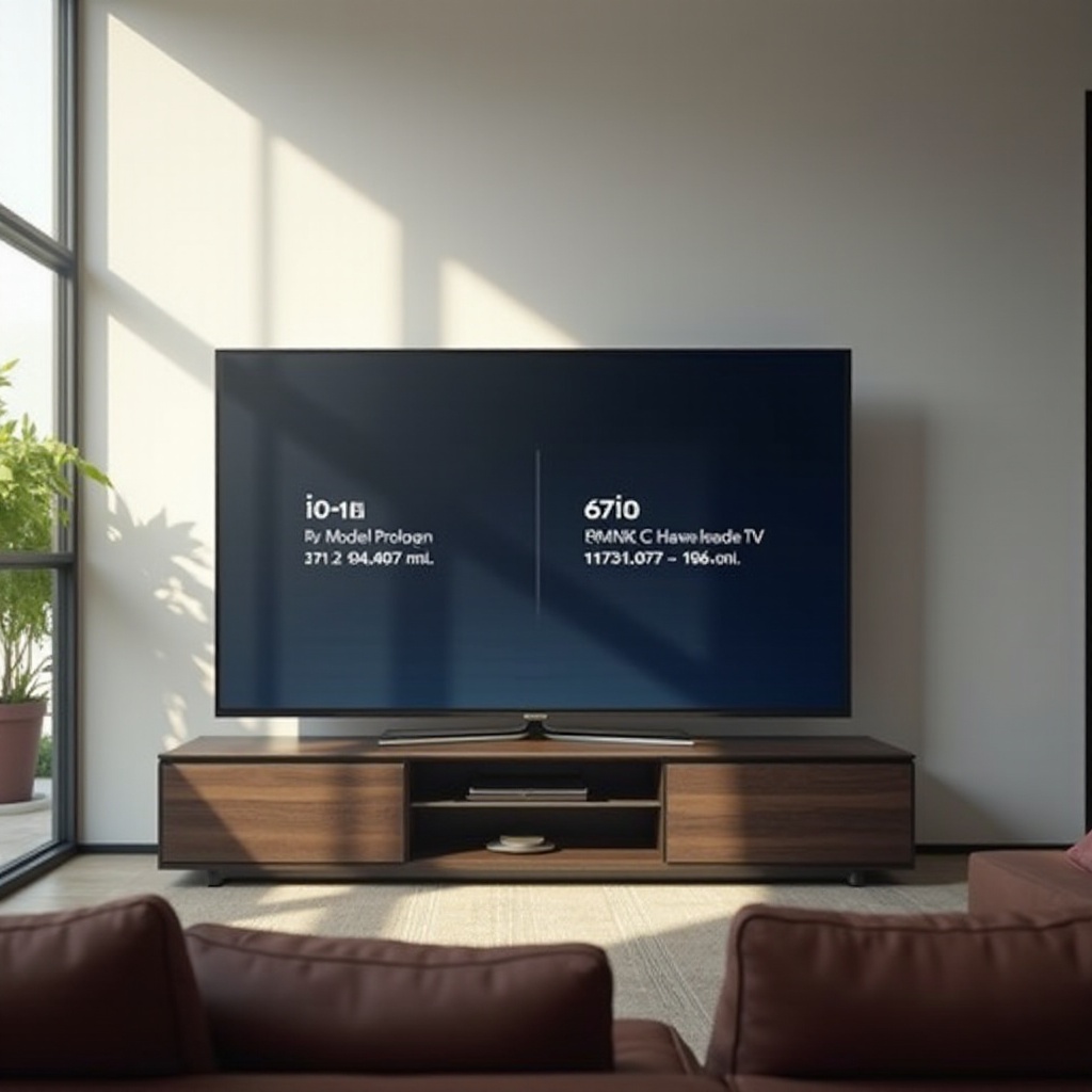 anong modelo ng Vizio tv ang mayroon ako