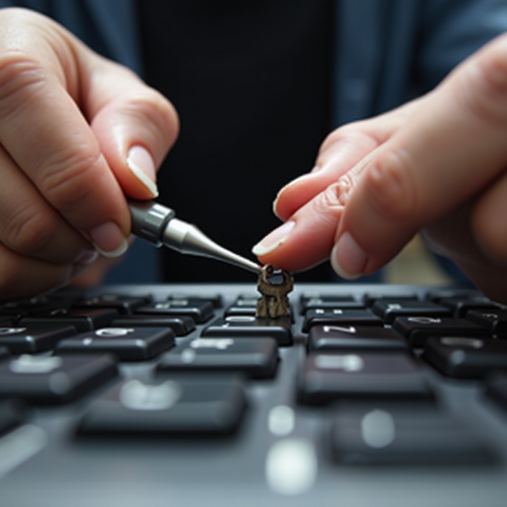 kung paano ayusin ang susi sa Aspire F 15 laptop