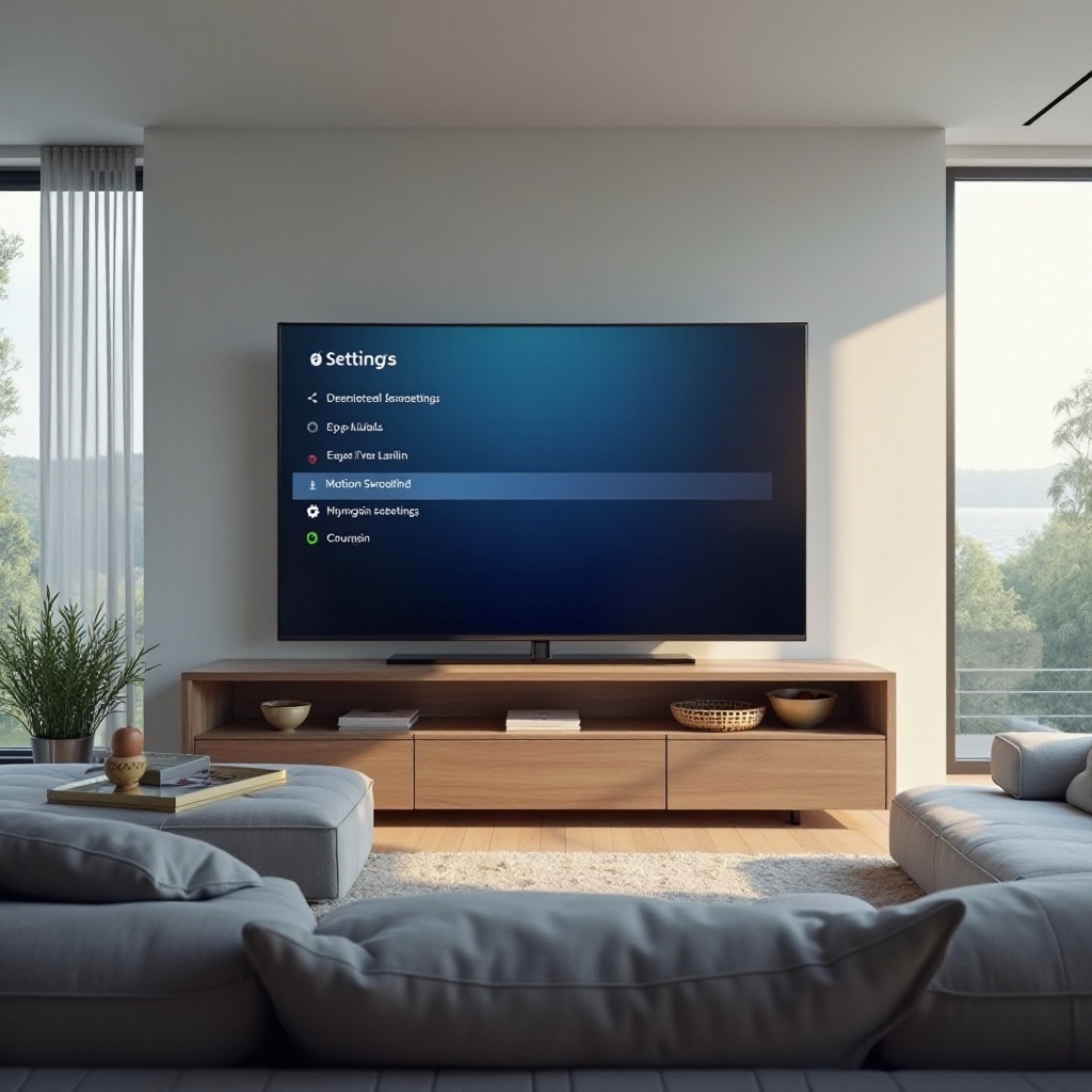 Rokuテレビのモーションスムージングをオフにする