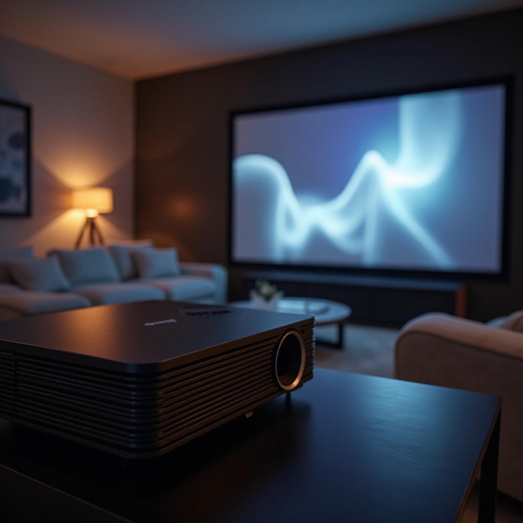 luho na projector na may nako-customize na setting