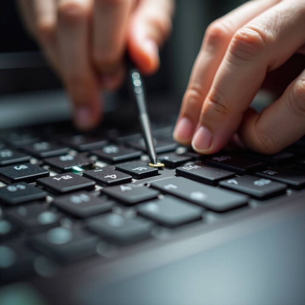 cara memperbaiki tombol pada laptop Aspire F 15