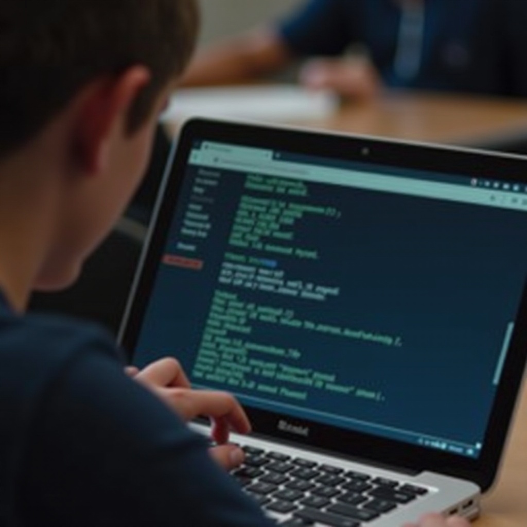 ติดตั้งลินุกซ์สำหรับ Chromebook โรงเรียนถ้าหากลินุกซ์ถูกบล็อก