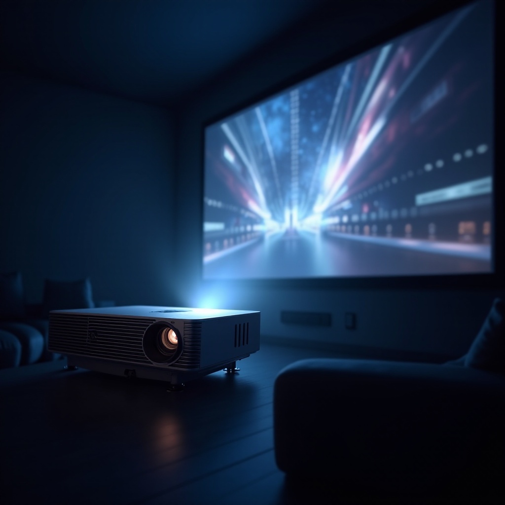 apakah ada proyektor LED 4000 lumen?