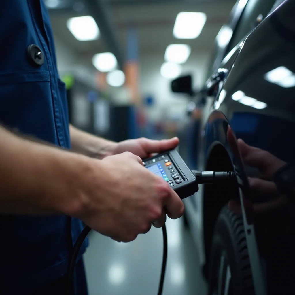 OBDIIスキャナーの使い方