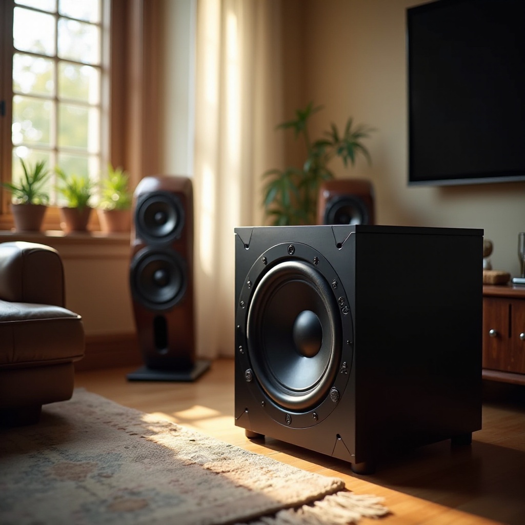 audio rumah subwoofer 8 inci