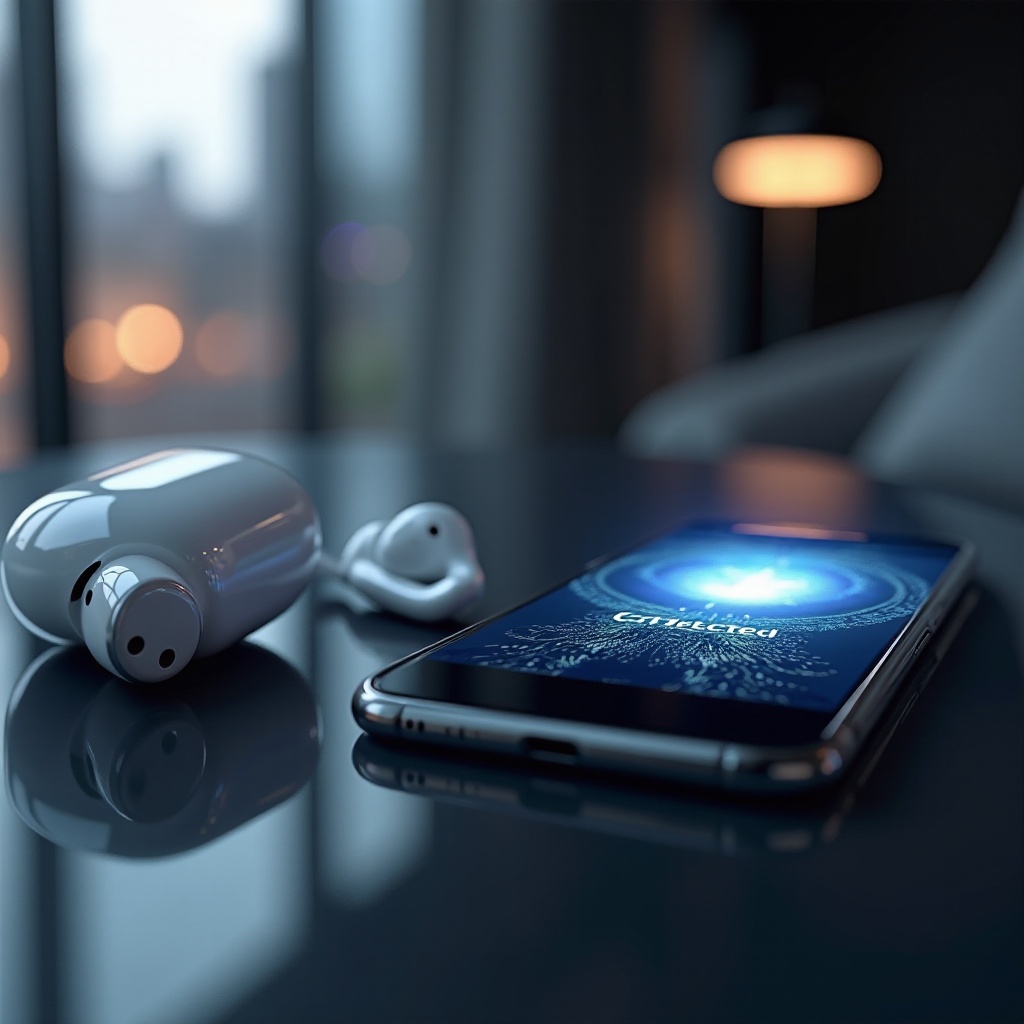 Sinasabi ng AirPods Max na konektado pero hindi.